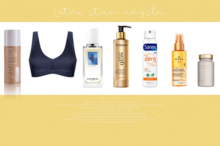 Letni kosmetyczny stan umysłu