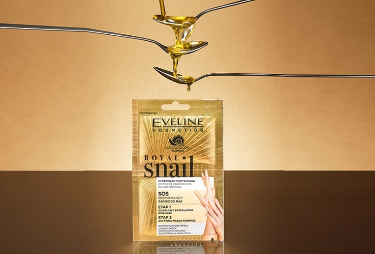 Dwuetapowy zabieg do rąk Royal Snail Eveline Cosmetics