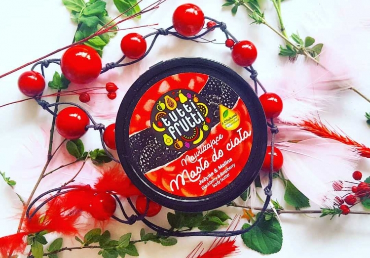 Malinowo-jeżynowe nawilżenie od Tutti Frutti