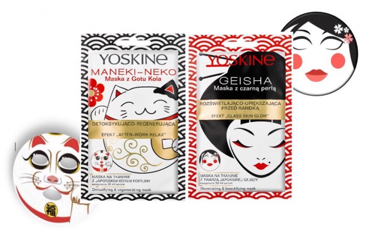 Nowość Yoskine maski biodegradowalne
