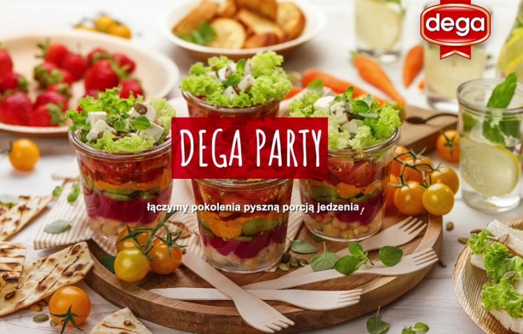 Karnawałowe przyjęcie z przekąskami Dega