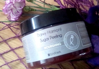Barwa odżywczy peeling z ekstraktem z syropu klonowego