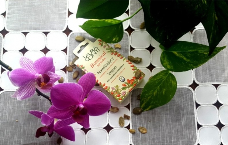 Laura Conti Botanical lip balm balsam do ust z ekstraktem z owoców Goji i Aloe Vera