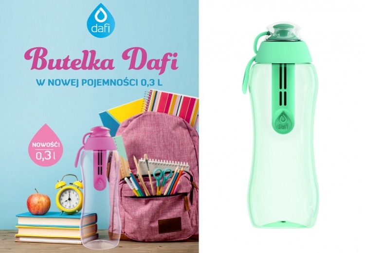 Butelka Dafi w nowej pojemności 0,3 L