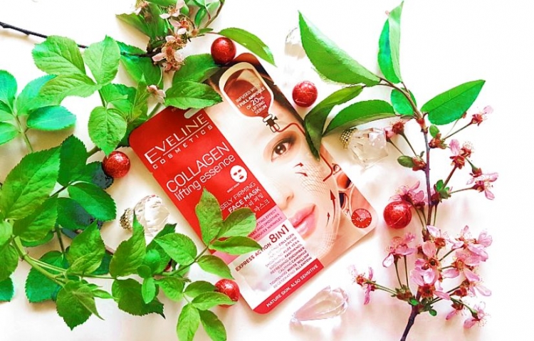 Eveline Cosmetics Collagen Lifting Essence liftingująca maska z kolagenem