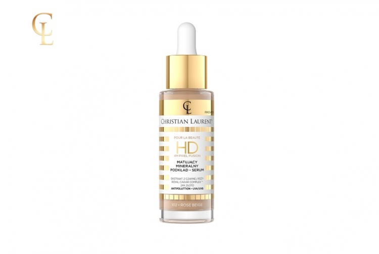Matujący mineralny podkład-serum Christian Laurent