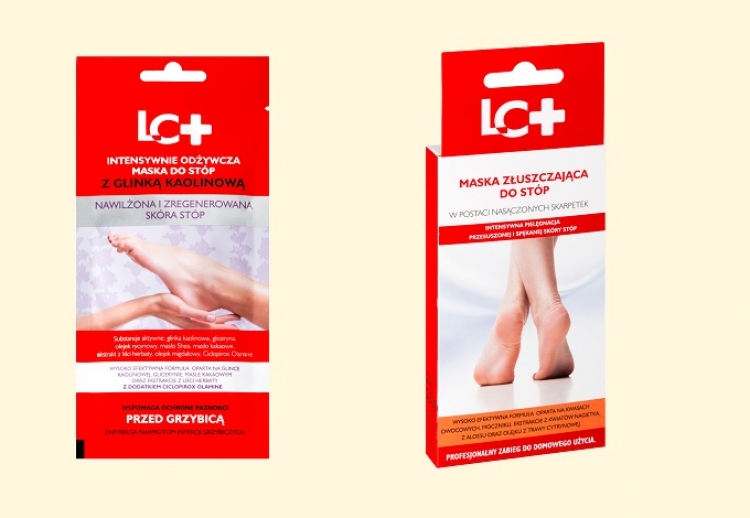 Nowość LC+ w trosce o piękne stopy