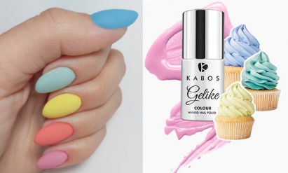 Wiosenny manicure od Kabos z CupCake Shop