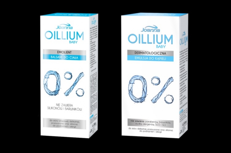 Joanna Oillium Baby bezpieczne emolienty