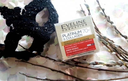 Eveline Platinum & Collagen krem-maska silnie odbudowujący 70+