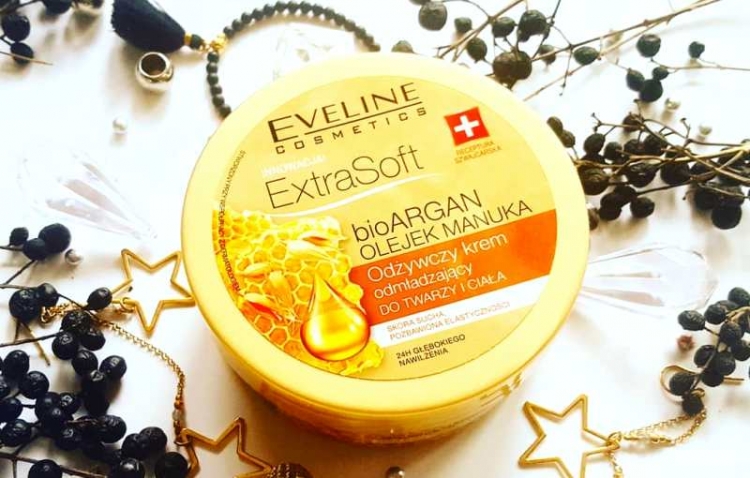 Eveline Cosmetics Extra Soft bioArgan & Olejek Manuka krem