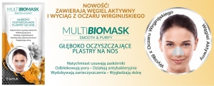 Multi Biomask głęboko oczyszczające plastry na nos