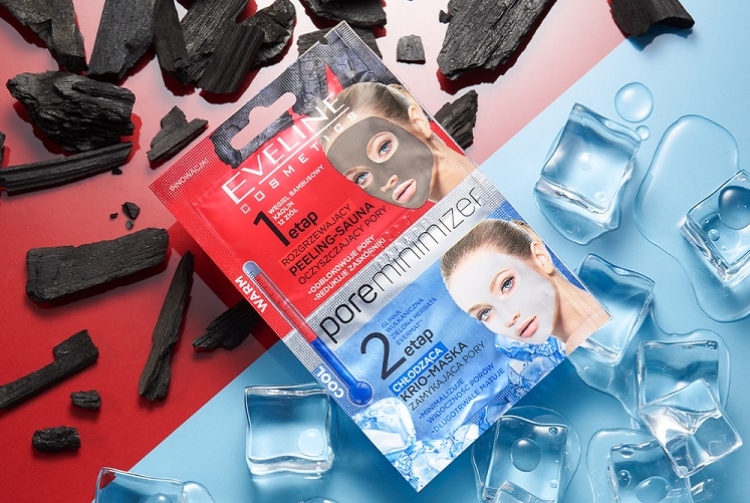 Dwuetapowy zabieg na zaskórniki Eveline