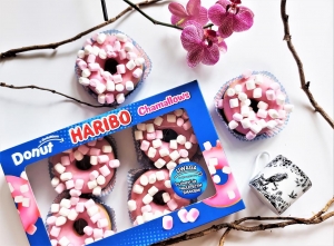 Nowość Donut z piankami Haribo Chamallows