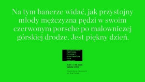 60. Krakowski Festiwal Filmowy odbędzie się