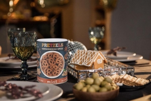 Pierniczkowe precelki na Święta