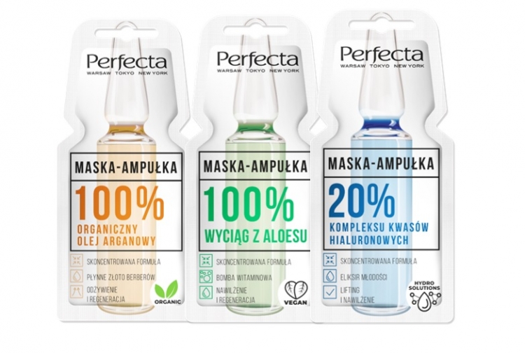 Nowość maski-ampułki marki Perfecta