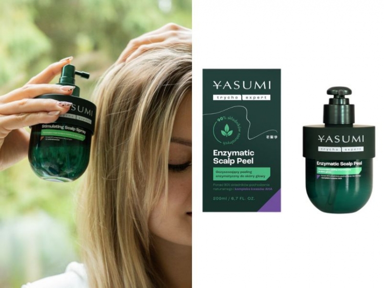 Peeling głowy z Yasumi