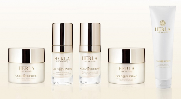 Herla Gold Supreme - złoto w ekskluzywnej pielęgnacji