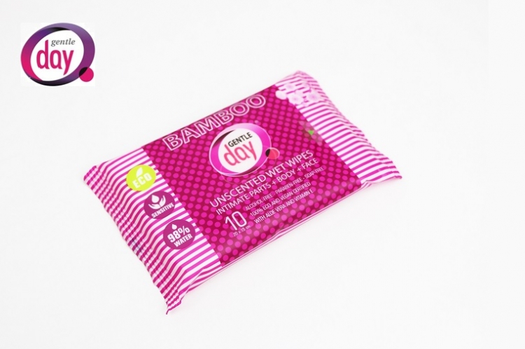 Chusteczki nawilżane do higieny intymnej Gentle Day
