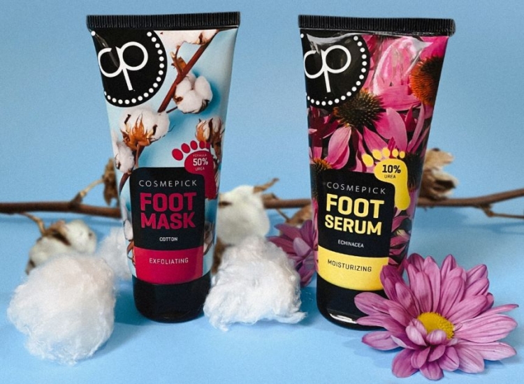 Wieczorna pielęgnacja stóp z Cosmepick