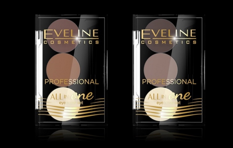Nowość All in One Eyebrow Set Eveline Cosmetics