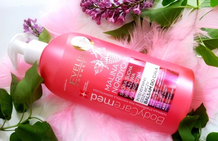 Eveline odżywczy balsam do ciała malina nordycka BodyCare Med+