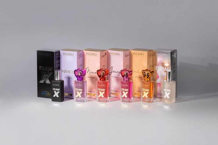 Nowość wody perfumowane Ingrid X Team X