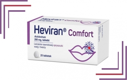 Leczenie nawrotowej opryszczki z Heviran Comfort