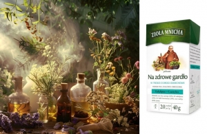 Na zdrowe gardło Zioła Mnicha
