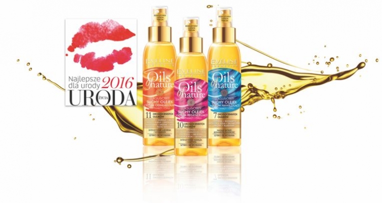 Olejki Oils of Nature Eveline z nagrodą „Najlepsze dla Urody”