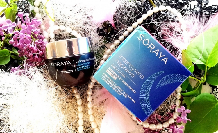 Soraya Intensywna Naprawa naprawczy krem maska na noc