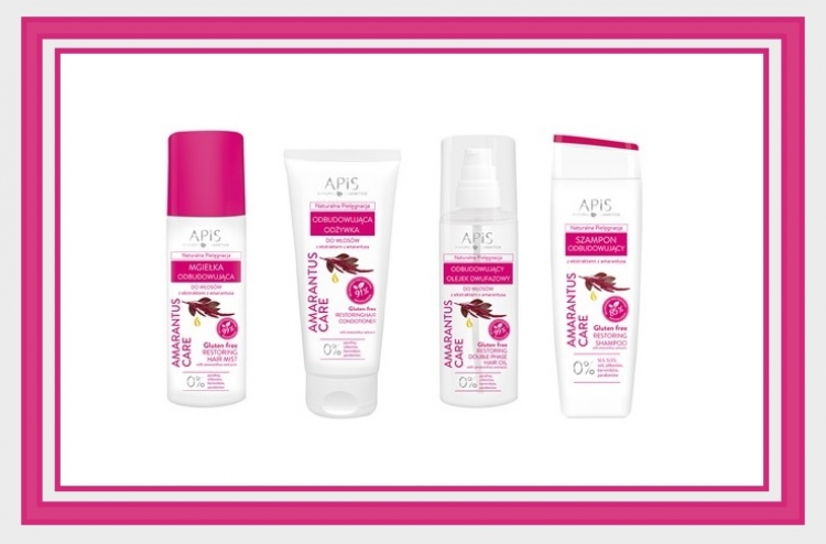 Bezglutenowa pielęgnacja włosów Apis