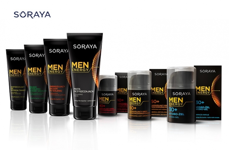 Nowa linia kosmetyków dla mężczyzn Soraya Men Energy