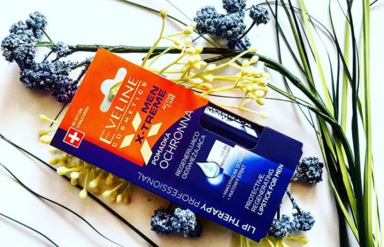 Nowość pomadka ochronna Men X-Treme Eveline Cosmetics