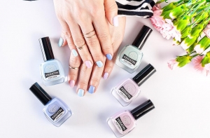 Lakiery Golden Rose Keratin Nail Color