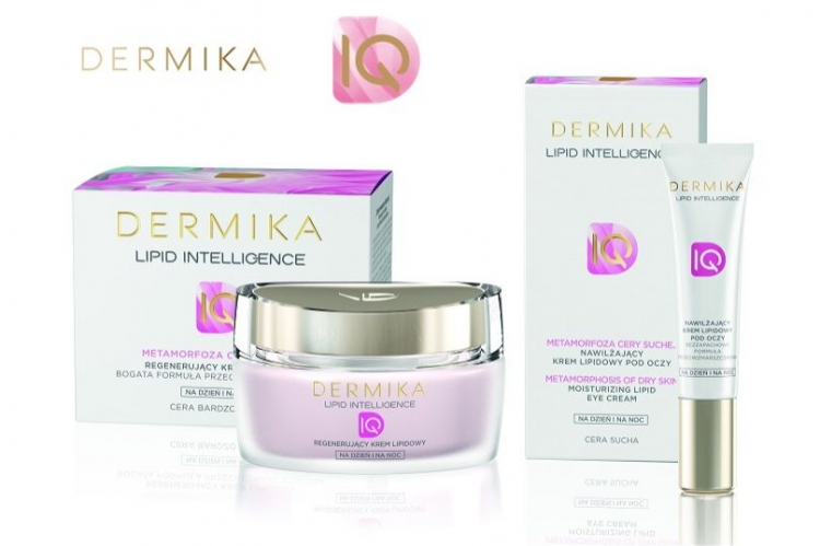 Nowość Dermika Lipid Intelligence metamorfoza cery suchej