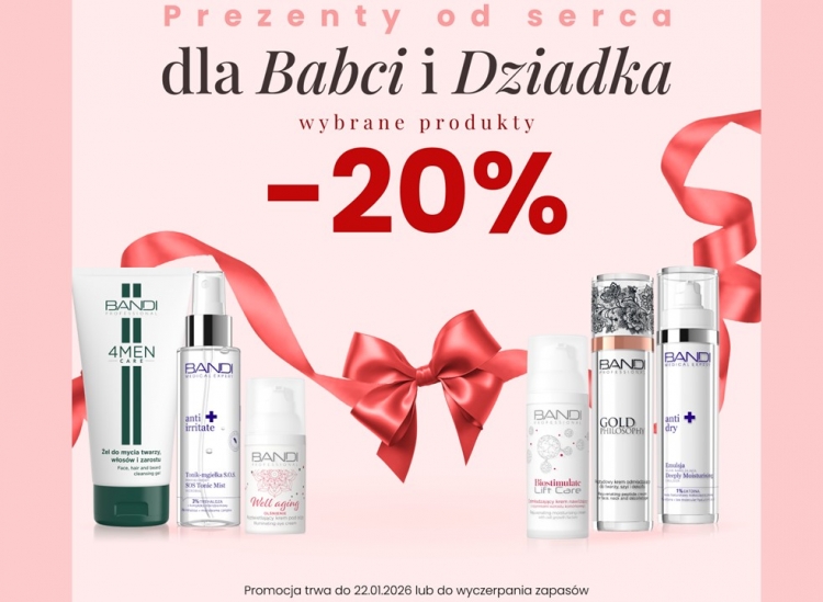 Prezent na Dzień Babci i Dziadka od Bandi