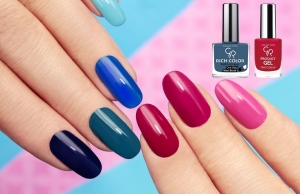 Paznokcie w kolorach Pantone z Golden Rose