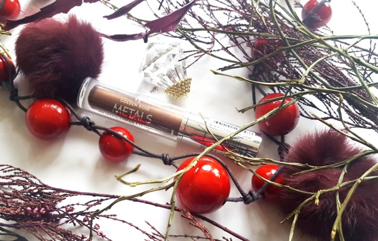 Golden Rose Metals metaliczny cień do powiek w płynie nr 108