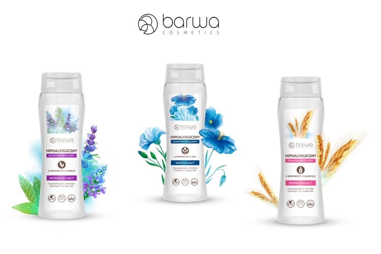 Nowość Barwa Hipoalergiczne Szampony Micelarne