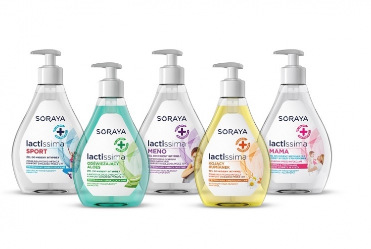 Soraya Lactissima nowe żele do higieny intymnej