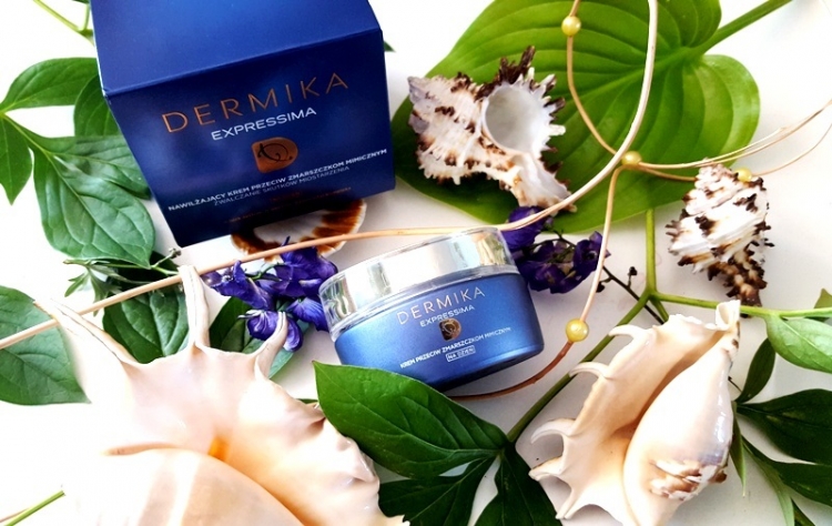 Dermika Expressima nawilżający krem przeciw zmarszczkom mimicznym na dzień