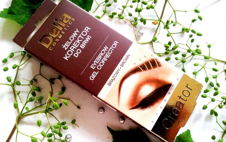 Delia Cosmetics Eyebrow Gel Creator brązowy