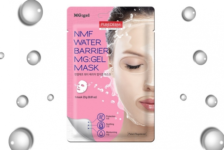 Ultra nawilżanie z żelową maską Purederm