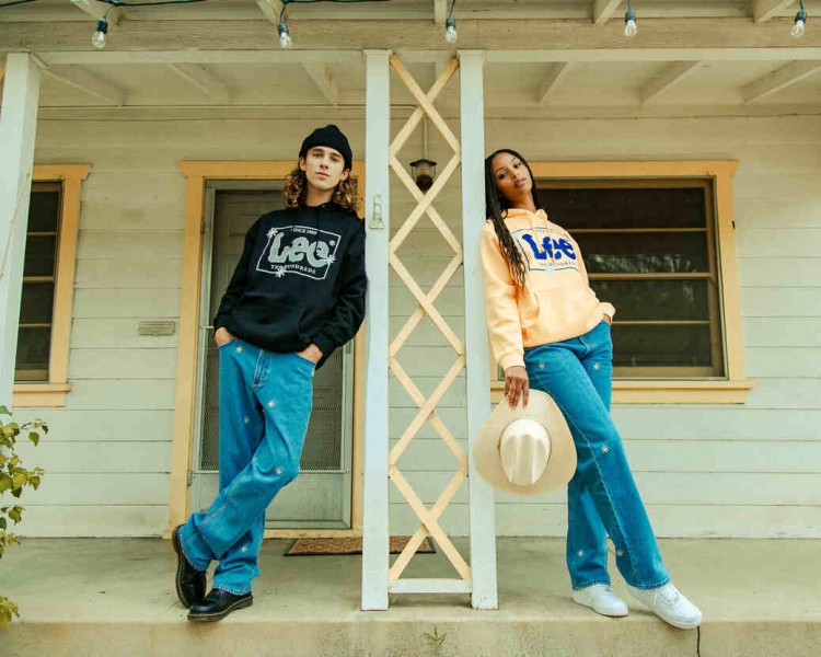 Kolekcja The Hundreds x Lee