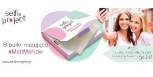 Nowość Selfie Project bibułki matujące