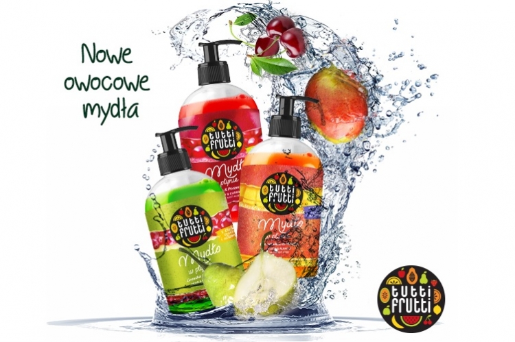 Nowość mydła Tutti Frutti