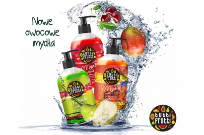 Nowość mydła Tutti Frutti