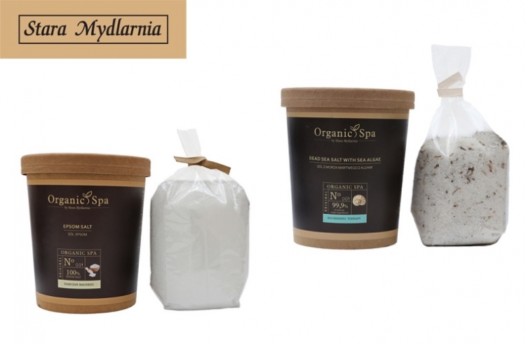 Nowość sole do kąpieli Organic Spa by Stara Mydlarnia